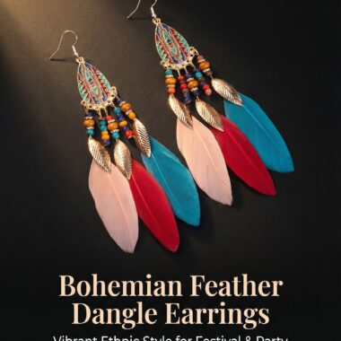 Bohemian Feather Earrings
